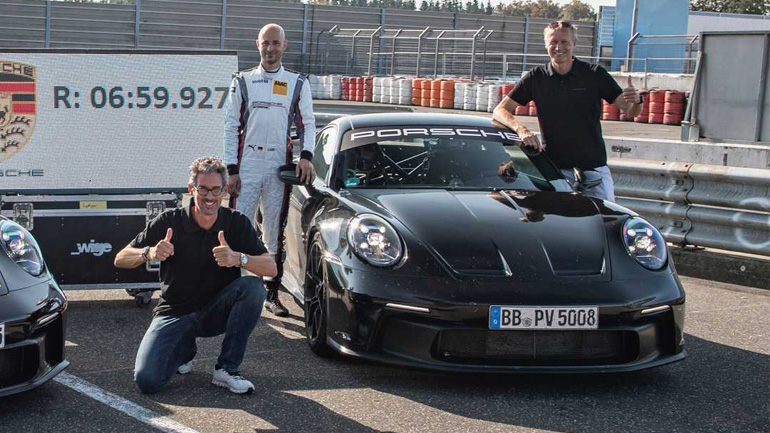 Εκπληκτικός χρόνος από τη νέα Porsche 911 GT3 στην «Πράσινη Κόλαση»